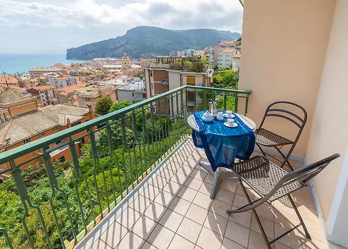 La Casa Nel Blu - Vista Mare, Parcheggio Privato, Deposito Bike Apartamento