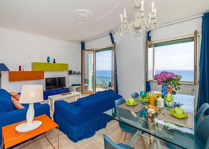 Apartamento La Casa Nel Blu - Vista Mare, Parcheggio Privato, Deposito Bike *