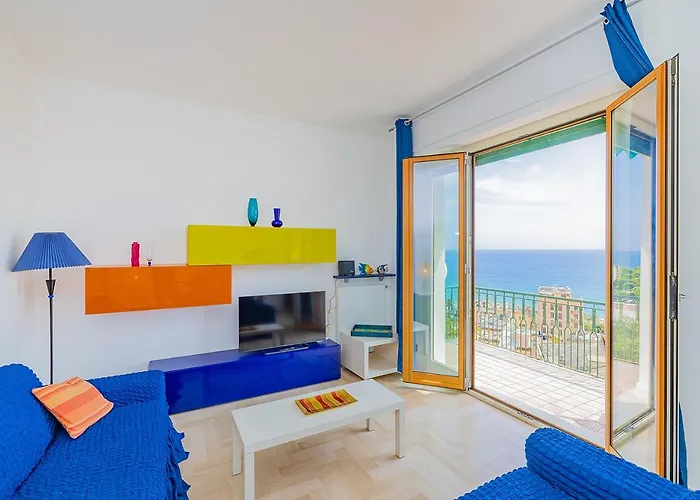 La Casa Nel Blu - Vista Mare, Parcheggio Privato, Deposito Bike *