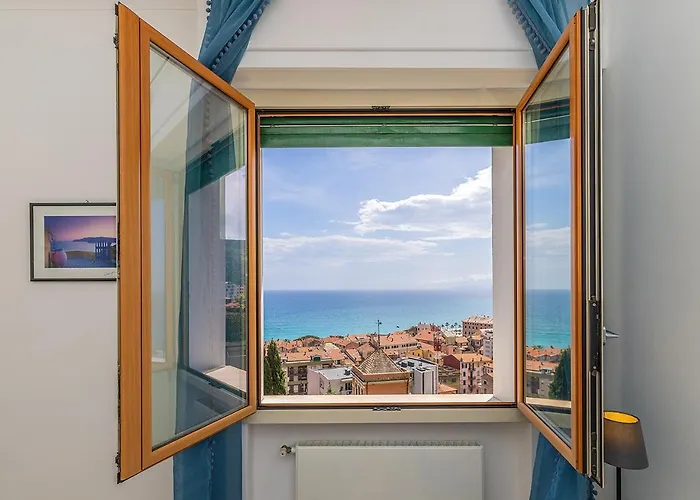 La Casa Nel Blu - Vista Mare, Parcheggio Privato, Deposito Bike Finale Ligure