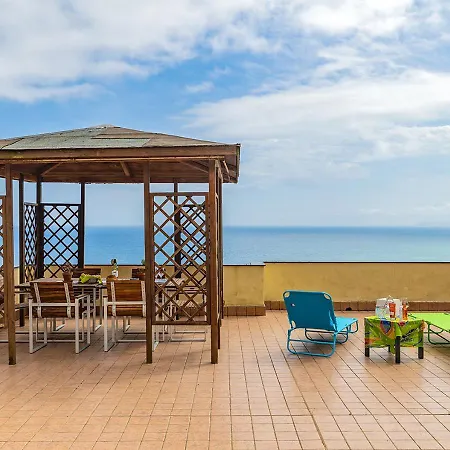 La Casa Nel Blu - Vista Mare, Parcheggio Privato, Deposito Bike شقة *