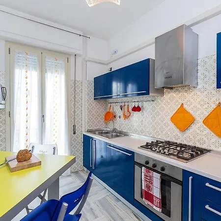 شقة La Casa Nel Blu - Vista Mare, Parcheggio Privato, Deposito Bike