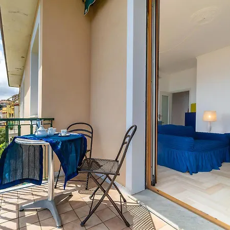 La Casa Nel Blu - Vista Mare, Parcheggio Privato, Deposito Bike شقة *