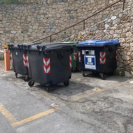 La Casa Nel Blu - Vista Mare, Parcheggio Privato, Deposito Bike شقة *