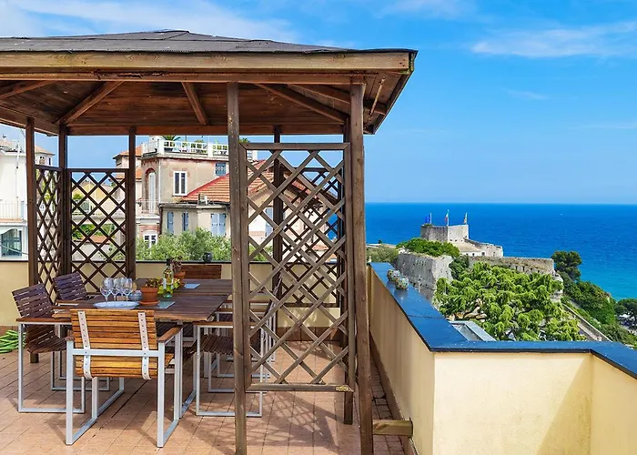 La Casa Nel Blu - Vista Mare, Parcheggio Privato, Deposito Bike *