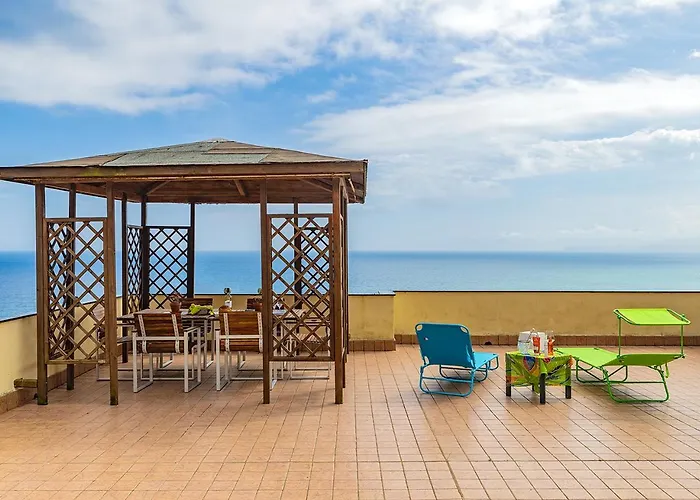 La Casa Nel Blu - Vista Mare, Parcheggio Privato, Deposito Bike Lägenhet *