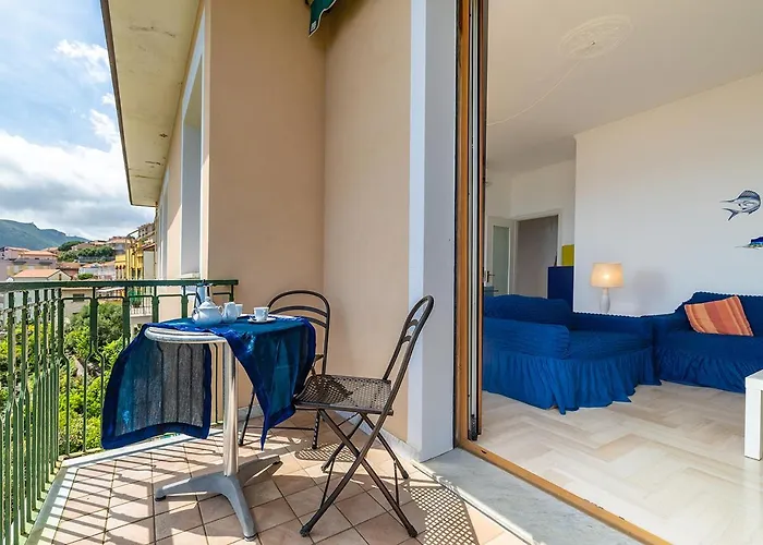 La Casa Nel Blu - Vista Mare, Parcheggio Privato, Deposito Bike Lägenhet *
