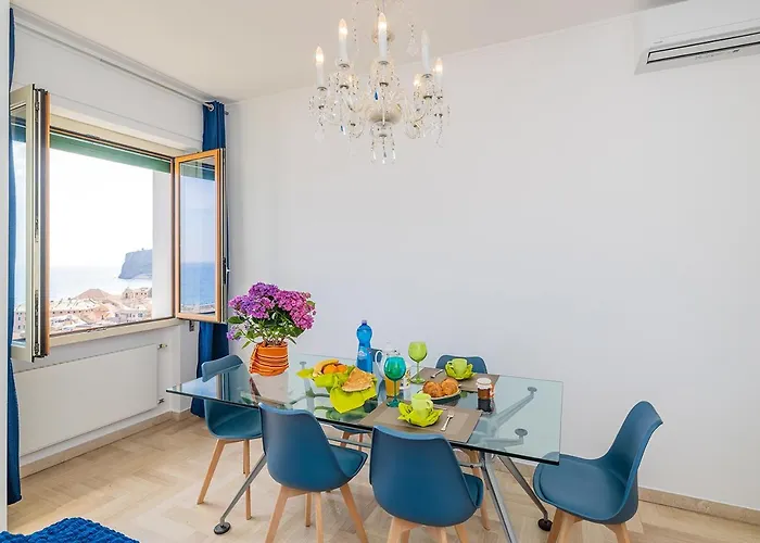 Appartement La Casa Nel Blu - Vista Mare, Parcheggio Privato, Deposito Bike Finale Ligure