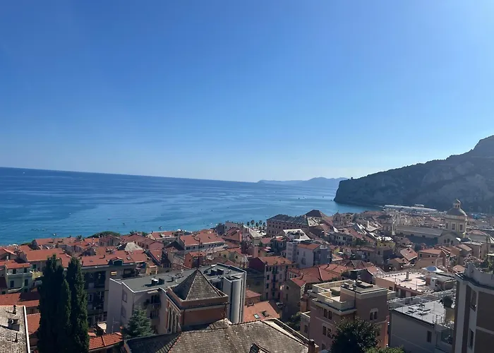 La Casa Nel Blu - Vista Mare, Parcheggio Privato, Deposito Bike Finale Ligure